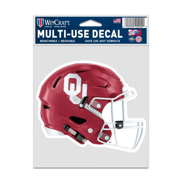 Wholesale-Oklahoma Sooners HELMET Fan Decals 3.75" x 5"