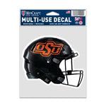 Wholesale-Oklahoma State Cowboys HELMET Fan Decals 3.75" x 5"