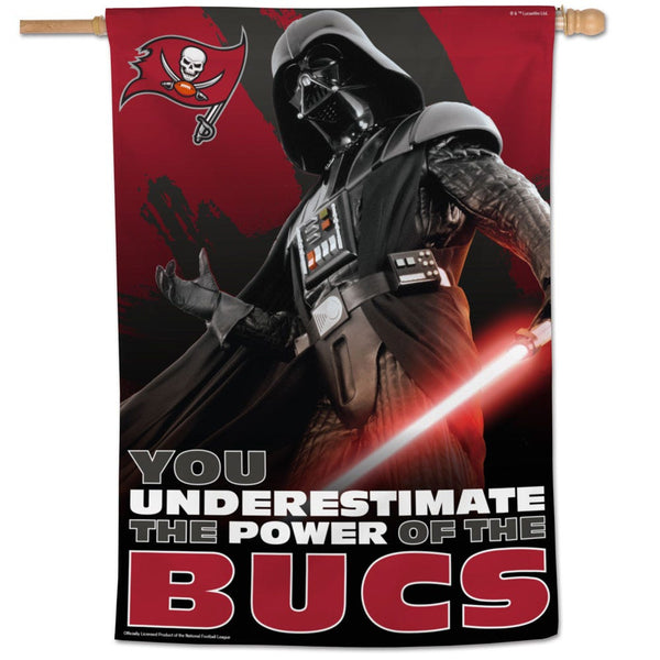 Tampa Bay Buccaneers / Star Wars Darth Vader Vertical Flag 28" x 40"