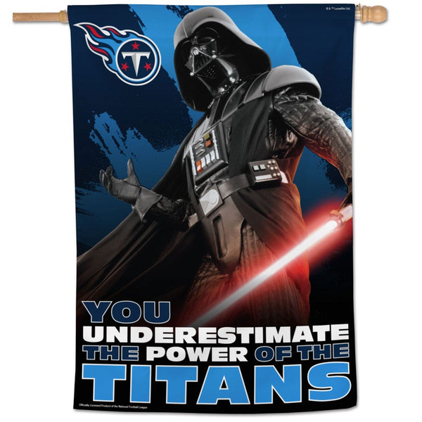 Tennessee Titans / Star Wars Darth Vader Vertical Flag 28" x 40"