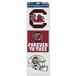 South Carolina Gamecocks South Carolina Fan Decals 3.75" x 12"