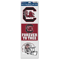 South Carolina Gamecocks South Carolina Fan Decals 3.75" x 12"