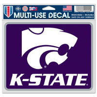 Kansas State Wildcats Fan Decals 5" x 6"