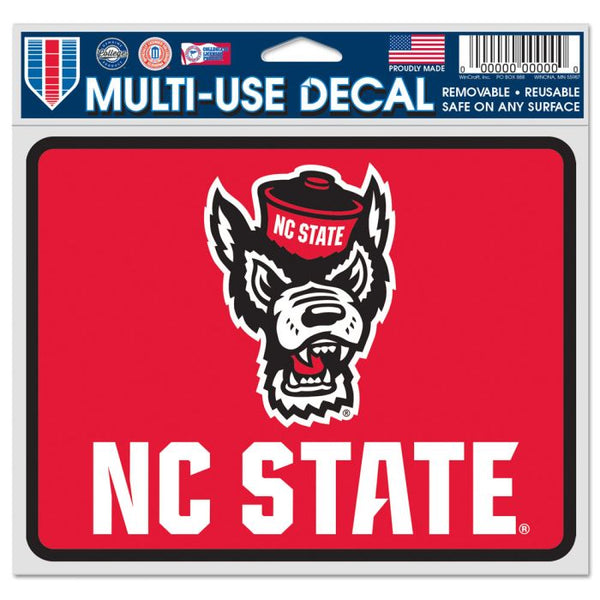 Wholesale-NC State Wolfpack Fan Decals 5" x 6"