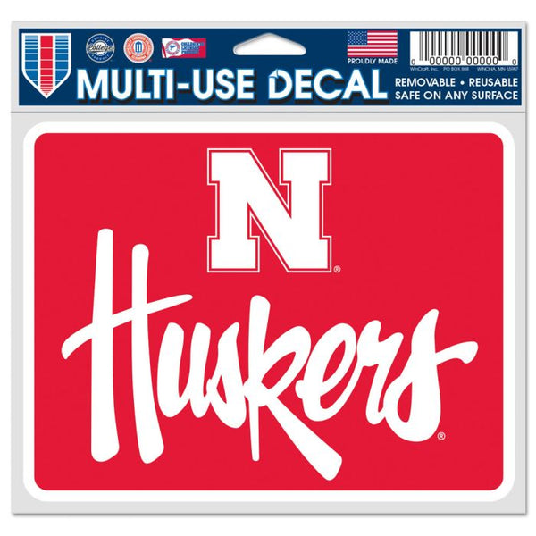 Wholesale-Nebraska Cornhuskers Fan Decals 5" x 6"