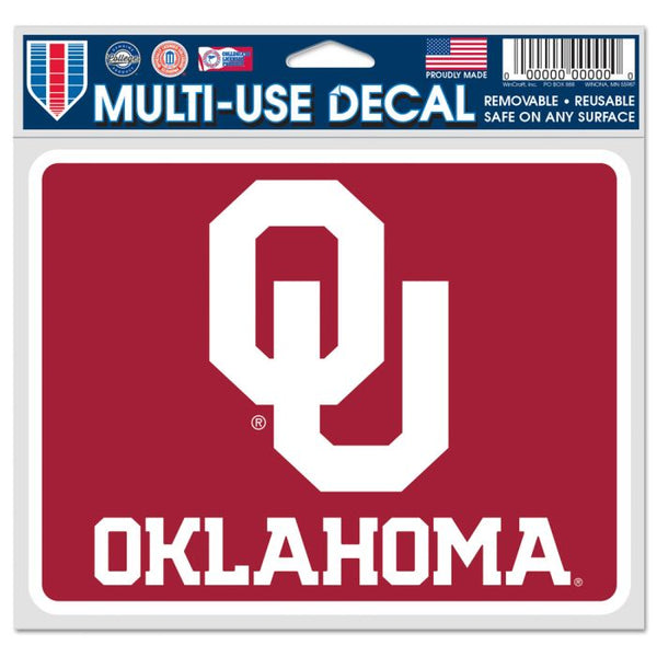 Wholesale-Oklahoma Sooners Fan Decals 5" x 6"