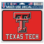 Wholesale-Texas Tech Red Raiders Fan Decals 5" x 6"