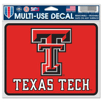 Wholesale-Texas Tech Red Raiders Fan Decals 5" x 6"