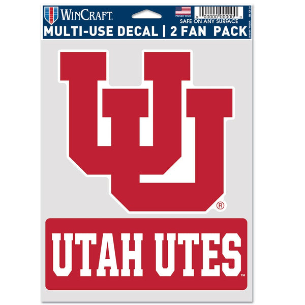 Utah Utes Multi Use 2 FAN PACK