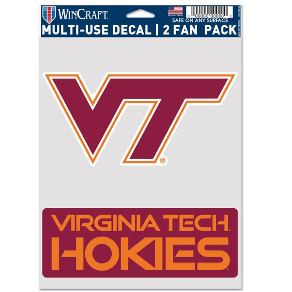 Wholesale-Virginia Tech Hokies Multi Use 2 Fan Pack