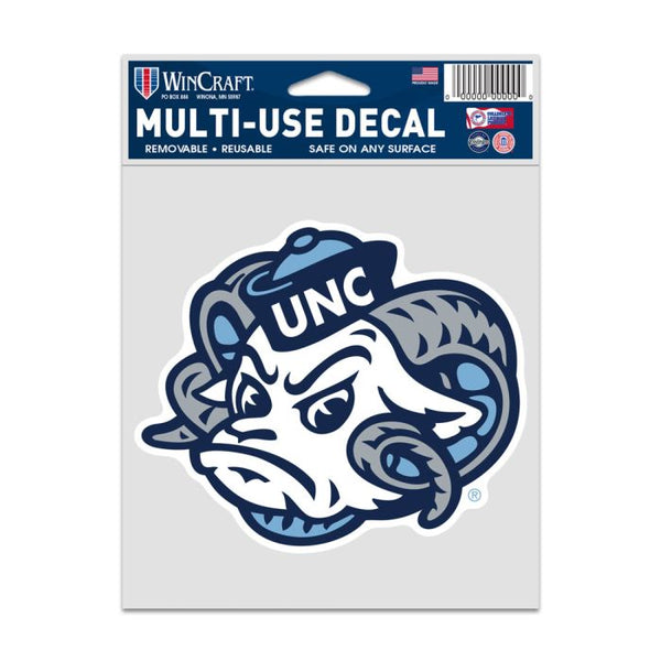 Wholesale-North Carolina Tar Heels SECONDARY LOGO Fan Decals 3.75" x 5"