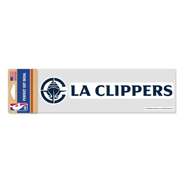 Los Angeles Clippers Perfect Cut Decals 3" x 10"