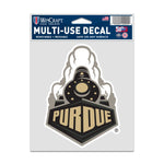 Wholesale-Purdue Boilermakers SECONDARY LOGO Fan Decals 3.75" x 5"