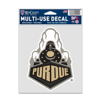 Wholesale-Purdue Boilermakers SECONDARY LOGO Fan Decals 3.75" x 5"