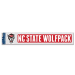 Wholesale-NC State Wolfpack Fan Decals 3" x 17"