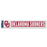 Wholesale-Oklahoma Sooners Fan Decals 3" x 17"