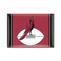 Arizona Cardinals / Classic Logo Metal Magnet 2.5" x 3.5"