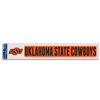 Oklahoma State Cowboys Fan Decals 3" x 17"