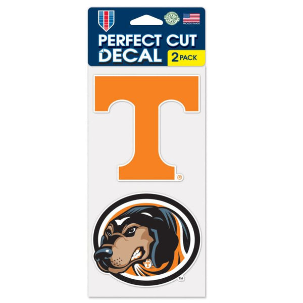 Wholesale-Tennessee Volunteers Perfect Cut Decal set of two 4"x4"