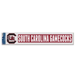 South Carolina Gamecocks Fan Decals 3" x 17"