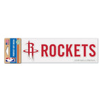 Houston Rockets Perfect Cut Decals 3" x 10"