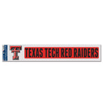 Wholesale-Texas Tech Red Raiders Fan Decals 3" x 17"