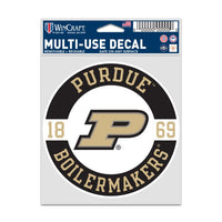 Wholesale-Purdue Boilermakers PATCH Fan Decals 3.75" x 5"