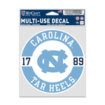 Wholesale-North Carolina Tar Heels PATCH Fan Decals 3.75" x 5"