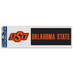 Wholesale-Oklahoma State Cowboys Fan Decals 3.75" x 12"