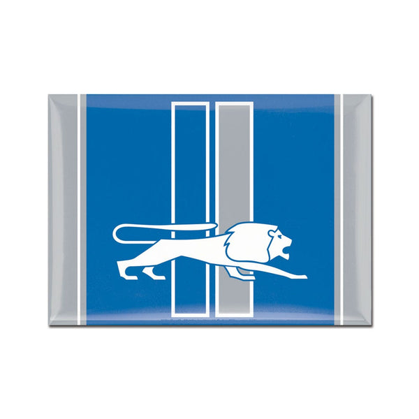 Detroit Lions / Classic Logo Metal Magnet 2.5" x 3.5"
