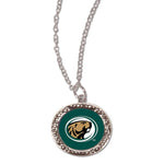 Wholesale-Bemidji State Beavers LOGO HAMMERED Necklace w/Charm Jewelry Card