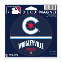 Chicago Cubs / City Connect City Connect Die Cut Magnet 4.5" x 6"