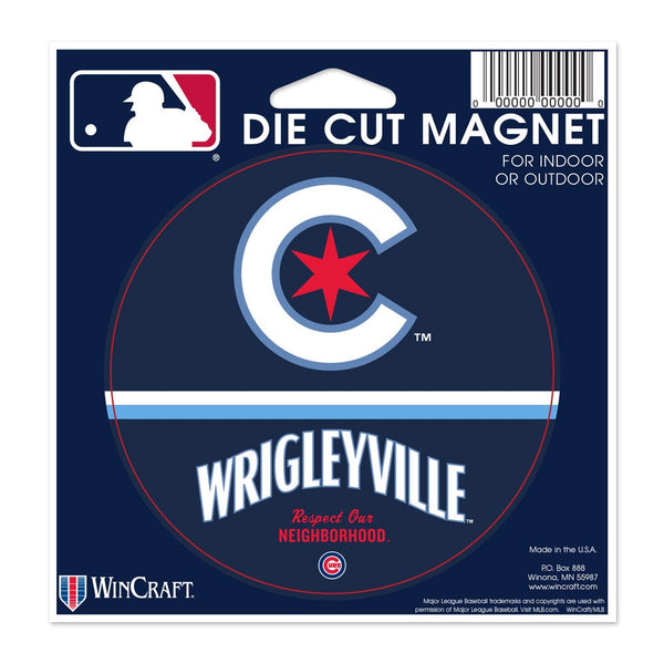 Chicago Cubs / City Connect City Connect Die Cut Magnet 4.5" x 6"
