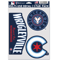 Chicago Cubs / City Connect City Connect Multi Use 3 Fan Pack