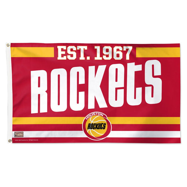 Houston Rockets EST Flag - Deluxe 3' X 5'