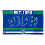 Minnesota Timberwolves EST Flag - Deluxe 3' X 5'