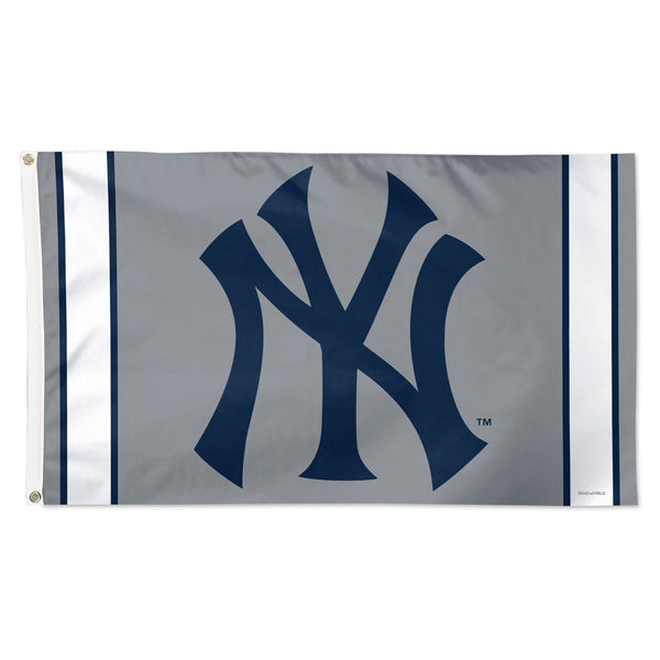 New York Yankees V STRIPE Flag - Deluxe 3' X 5'