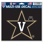 Wholesale-Vanderbilt Commodores Multi-Use Decal - cut to logo 5" x 6"