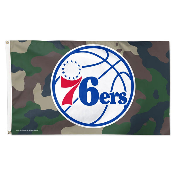 Philadelphia 76ers CAMO Flag - Deluxe 3' X 5'