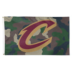 Cleveland Cavaliers camo Flag - Deluxe 3' X 5'