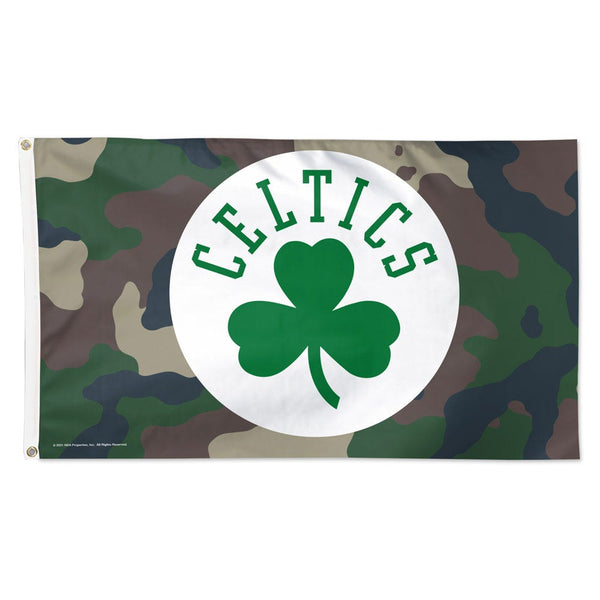 Boston Celtics CAMO Flag - Deluxe 3' X 5'