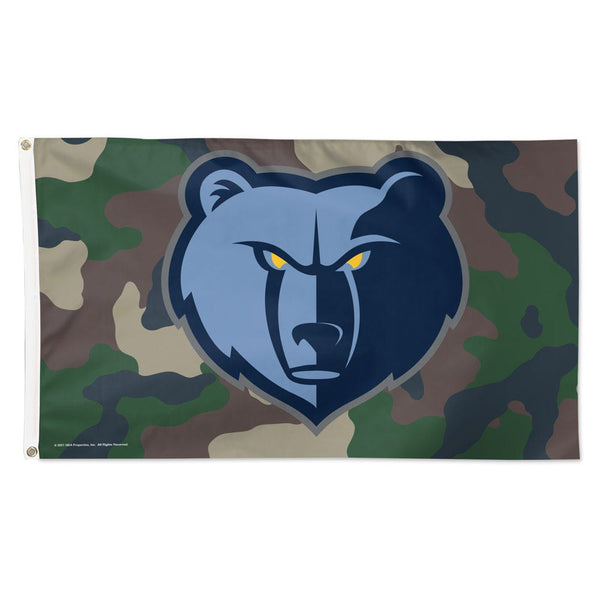 Memphis Grizzlies CAMO Flag - Deluxe 3' X 5'