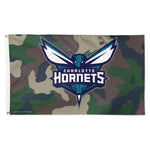 Charlotte Hornets CAMO Flag - Deluxe 3' X 5'