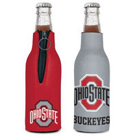 Wholesale-Ohio State Buckeyes 2-COLOR Bottle Cooler