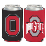 Wholesale-Ohio State Buckeyes 2 COLOR Can Cooler 12 oz.