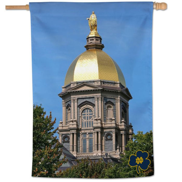 Wholesale-Notre Dame Fighting Irish GOLDEN DOME Vertical Flag 28" x 40"