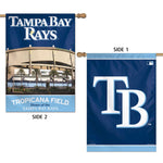 Tampa Bay Rays Stadium MLB Vertical Flag 2 Sided 28" x 40"