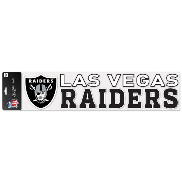 Las Vegas Raiders Perfect Cut Decals 4" x 17"