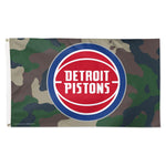 Detroit Pistons CAMO Flag - Deluxe 3' X 5'