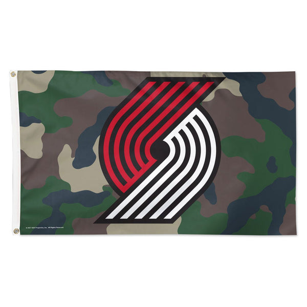 Portland Trail Blazers CAMO Flag - Deluxe 3' X 5'